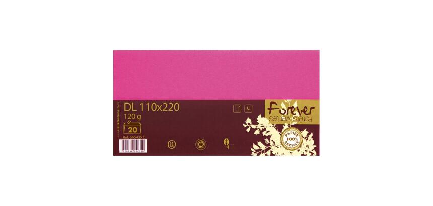 Enveloppe 110x220 FOREVER 120g pqt 20