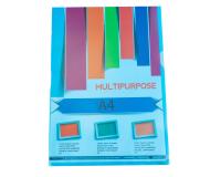 Bolsa de 100 Dossiers con uñero A4 12/100e Polipropileno piel de naranja - Colores surtidos