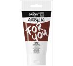 Darwi For You tube de peinture acrylique 75 ml - Sienne naturelle