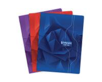 Cahier piqué 7000 24x32 cm 140 pages grands carreaux 70 g - Assortis