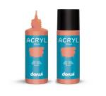 Darwi Flacon de 80 ml de Peinture Acrylique Universelle Métallique - Cuivre