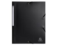 Exacompta Opak Recycled Elasticated 3 Flap Folder A4