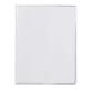 Protège-cahiers cristalux avec rabats marque-pages PVC 22/100ème 17x22 cm - Incolore