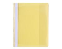 Chemise de présentation à lamelles PVC Premium - A4 jaune