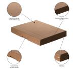 PureBox Nature A4 40mm - Brun