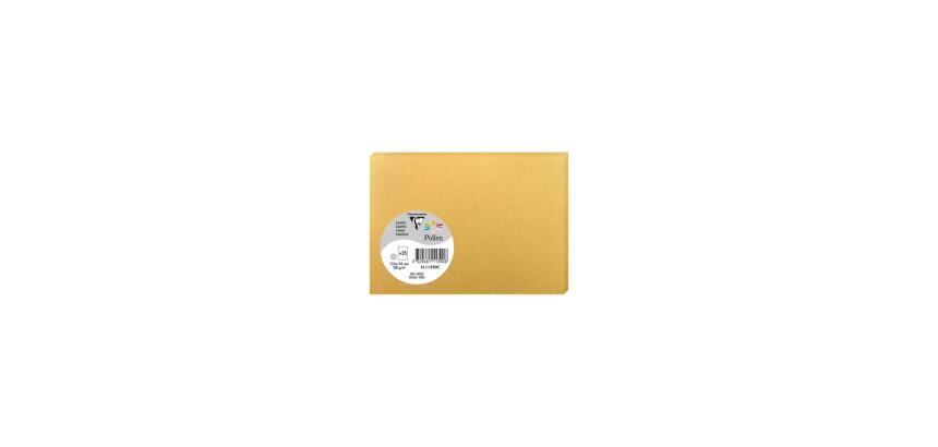 Carte simple Pollen 110 x 155 mm 210 g/m2 - Paquet de 25