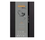 Grey Maya pad A4+ 50 feuilles Cross'n'dot 120 g - Noir