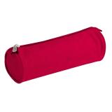Trousse textile ronde Ø7 x 22 cm, noir