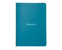 Cahier piqué Rhodia Couleurs Paon 14,8x21 cm - Paon