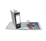 Classeur à levier cartonné Exacompta A5 - Dos 7 cm gris