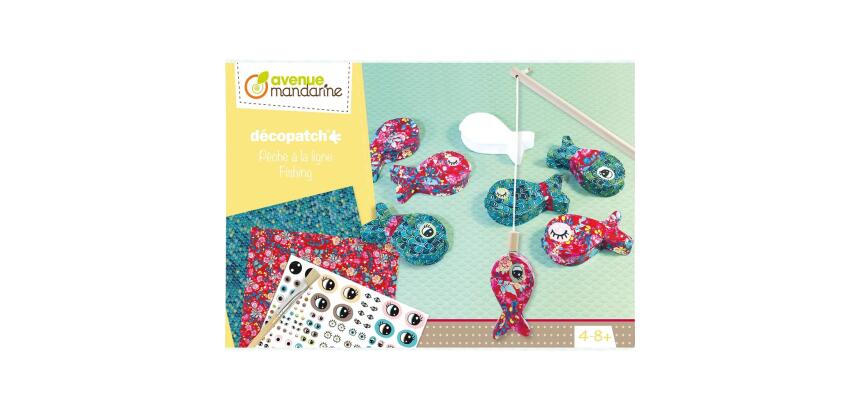 Boîte créative, Décopatch, Pêche à la ligne