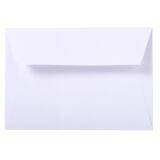 25 enveloppes C6 (114x162mm) Vélin doublées adhésives - extra blanc