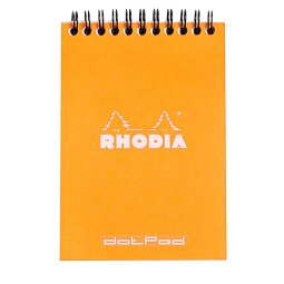 Notepad A6 80 feuilles DOT 80 g. - Orange