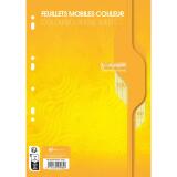 Feuillets mobiles sous film 7000 A4 100 pages perforées grands carreaux 80 g