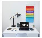 Trieur mural 6 compartiments Crystal - A4 - Cristal