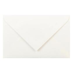 25 enveloppes visite (90x140mm) Vergé de France doublées gommées