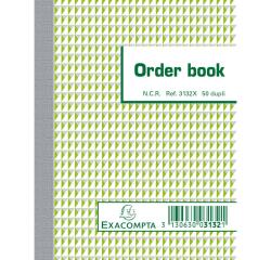 Orderbook ligné 13,5x10,5cm 50 feuillets double autocopiant
