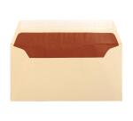 25 enveloppes DL (110x220mm)Vergé doublées adhésives