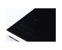 Goldline carnet rembordé rigide 50F A6 140g portrait - Blanc