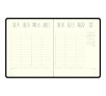 Agenda de bureau Eurotime 18 Winner 15 x 17 cm Semainier Janvier à décembre 2026 - Couleurs assorties