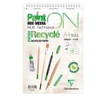 PaintON Recyclé bloc spiralé 12F A4+ 250g