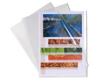 Pk 10 Cut Flush Fldr PP A3 0.2mm Clear - Crystal