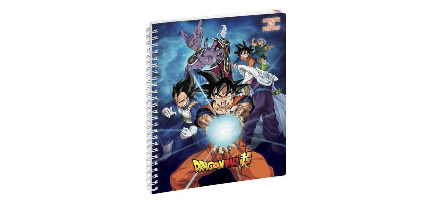 Cahier de textes Dragon Ball S 17 x 22 cm - Visuels assortis