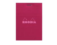 Bloc agrafé Rhodia Couleurs Prune N°11 A7 7,4 x 10,5 - Prune