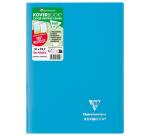 Cahier piqué Koverbook A4 96 pages grands carreaux couverture polypropylène opaque 100% recyclé