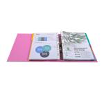 Classeur à levier Prem'Touch intérieur et extérieur en polypropylène - Dos 80mm - A4 maxi.