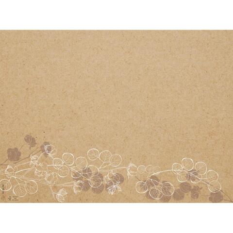 Manteles individuales con diseños - Papel gofrado 30x40 cm - Floral