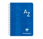 Répertoire reliure intégrale 9x14 cm 180 pages petits carreaux - Assortis