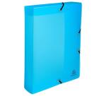 Boite de classement Dos 60mm polypropylène 8/10e Lincolor - A4 - Couleurs assorties