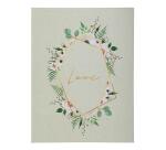 Livre d'or 100 pages tranche or - Format 27x22cm - CHAMPÊTRE - Visuel