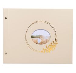 Álbum de fotografías para boda RINGFLOWER 37x29 cm - 160 fotos 40 páginas