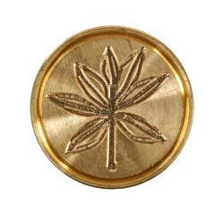 PASTILLE LAITON SUR BROCHE 24mm