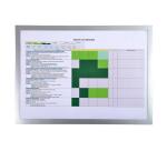 Pochette d'affichage magnétique A3 Exacompta - Argent