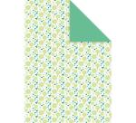 DECORATIV', Paquet de 25 feuilles 160g/m2 au format 21x29,7cm - Fraîcheur citron 4 - Multicolore