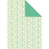DECORATIV', Paquet de 25 feuilles 160g/m2 au format 21x29,7cm - Fraîcheur citron 4 - Multicolore