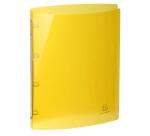 Classeur 4 anneaux 15mm IDERAMA PP polypropylène 5/10e - A4 - Couleurs assorties