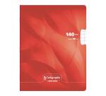Cahier piqué 8000 CARTE 17x22 cm 140 pages grands carreaux 90 g - Assortis