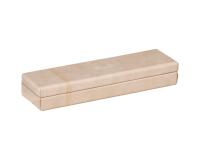 Rhodiarama plumier simili cuir italien 21x5,5x3 cm - Beige