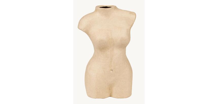 Vase corps femme 17x10x26cm - Kraft