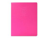 Crok'Book carnet piqué 24F 17x22cm 90g F - Fuchsia