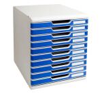 MULTIDRAWER SYSTEM /10 x 26 mm light gre - Blue