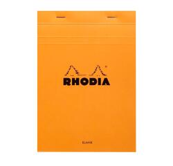 Bloc agrafé N°16 A5 80 feuilles unies 80 g - Orange