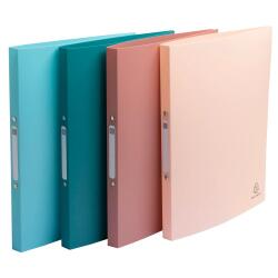 Skandi recycled PP flexible 2-ring binder - Assorted colours