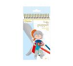 Graffy Puppet, Dragons et Chevaliers - Bleu