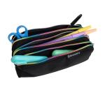 Trousse rectangle 3 compartiments Rainbow - Noir
