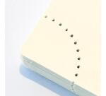 Recharge agenda de poche Mini 11 - 2 Jours 7,5 x 11,5 cm Janvier à Décembre 2026 - Tranche or